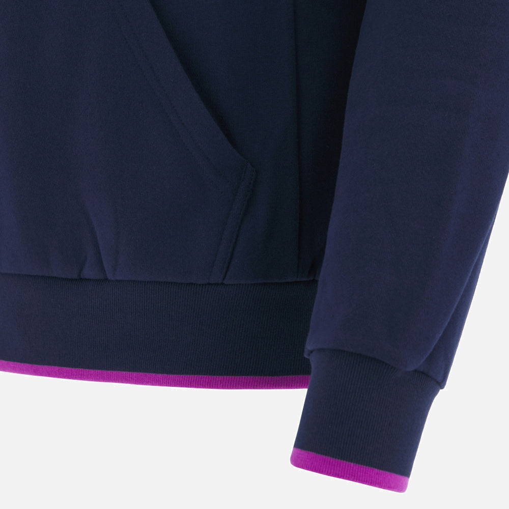 Sweat à capuche de voyage Macron Écosse Rugby 2025/26 pour homme