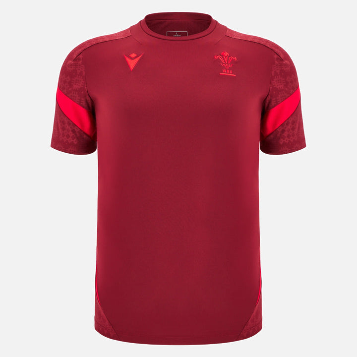 T-shirt d'entraînement Macron Rugby Pays de Galles 2025/26 pour homme