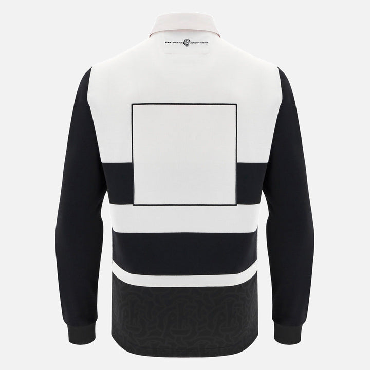 Macron Barbarians 2024/25 Maglia a maniche lunghe in cotone da uomo