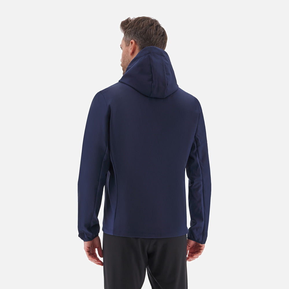 Veste softshell à capuche Macron Himalaya Adulte Bleu marine