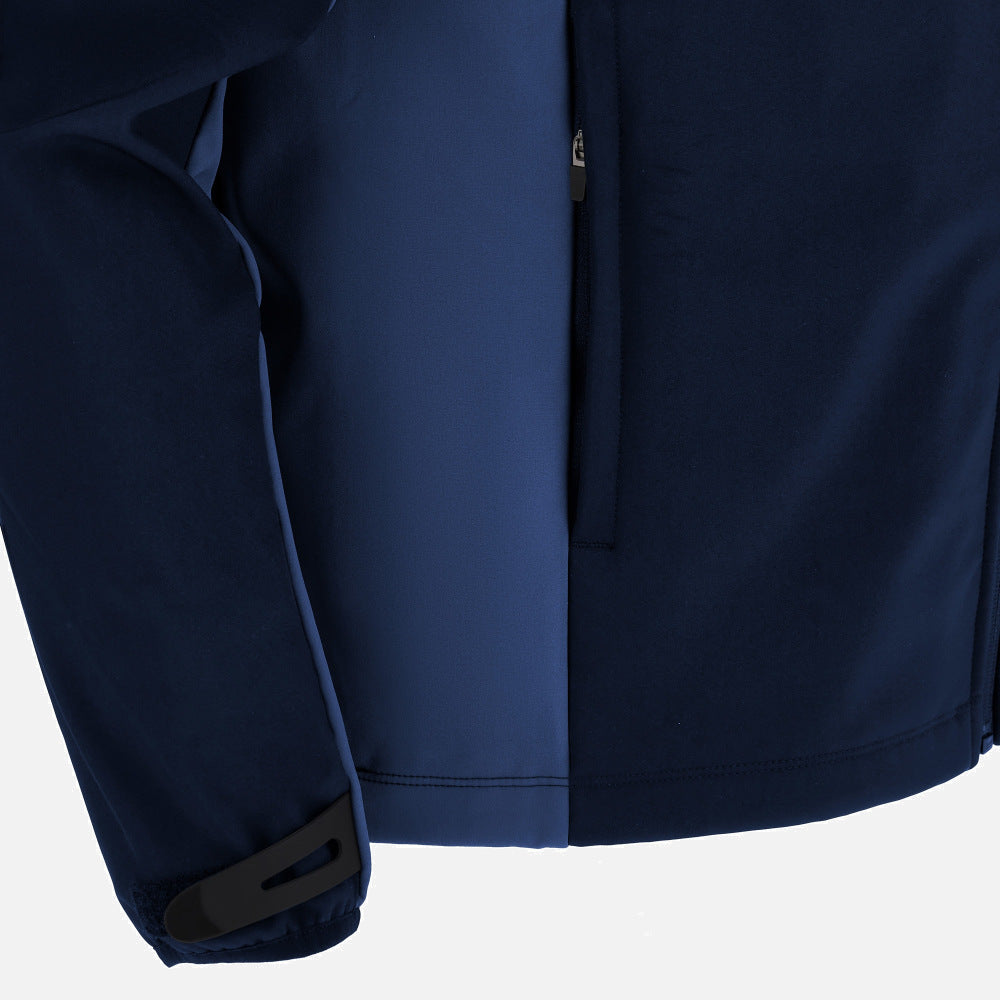 Veste softshell à capuche Macron Himalaya Adulte Bleu marine
