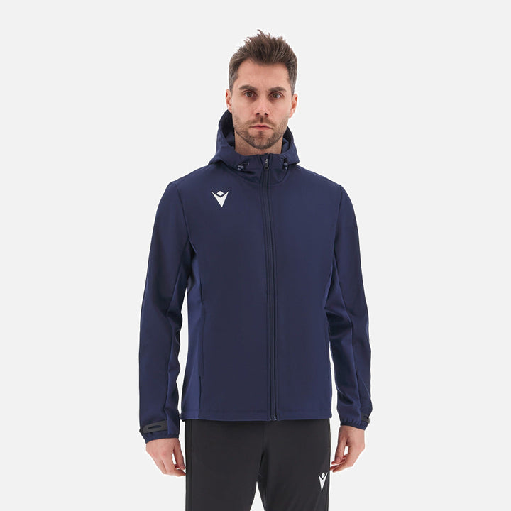 Veste softshell à capuche Macron Himalaya Adulte Bleu marine