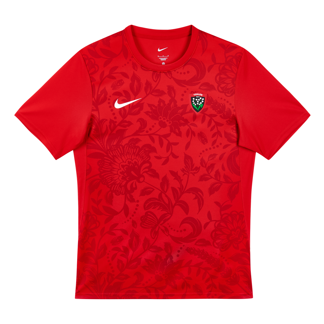Nike RCT Toulon Rugby Pre Match Shirt European Cup 2026 Heren