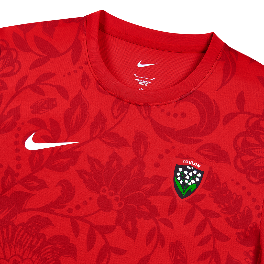 Nike RCT Toulon Rugby Pre Match Shirt European Cup 2026 Heren