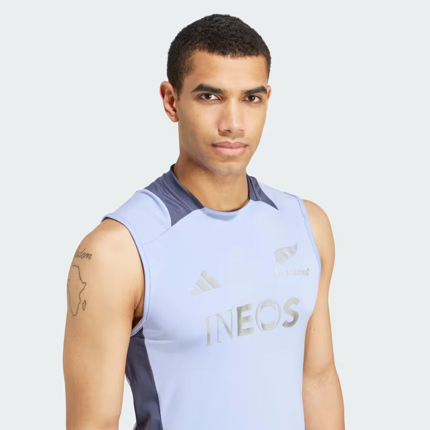 Débardeur Adidas All Blacks Rugby AEROREADY pour homme