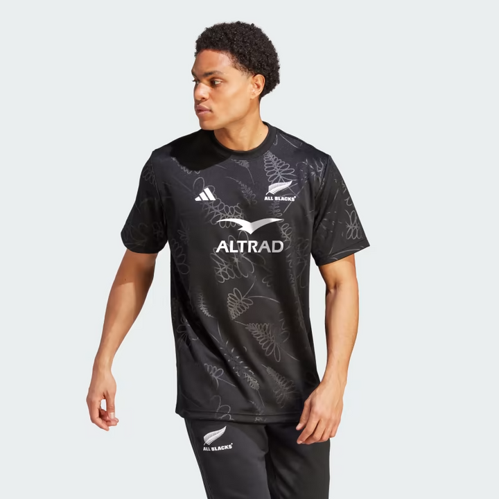 T-shirt de supporter de rugby All Blacks Adidas