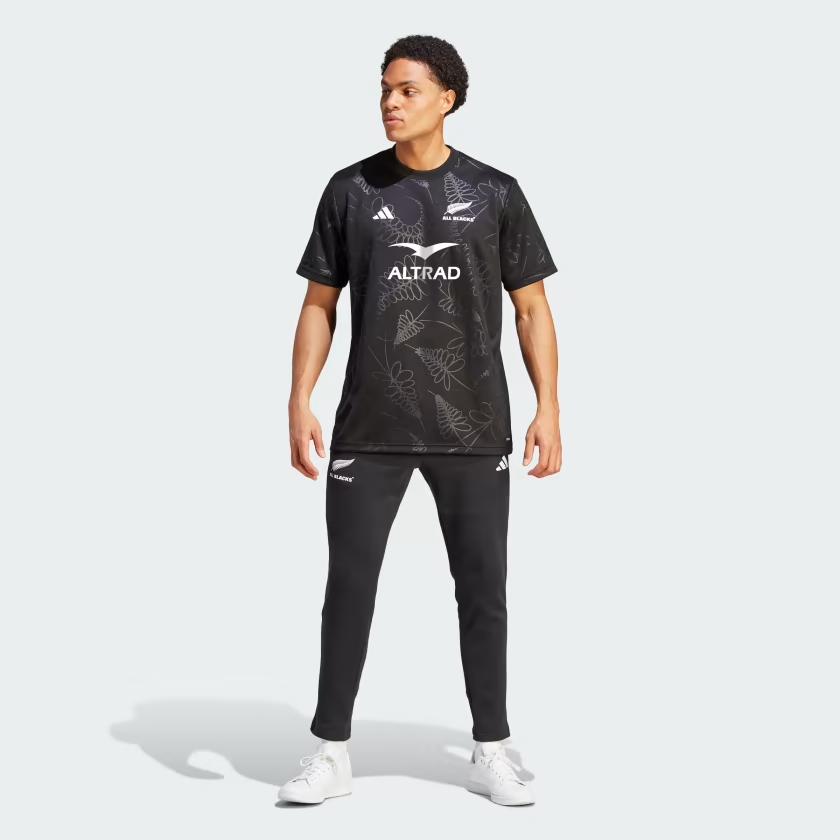 T-shirt de supporter de rugby All Blacks Adidas