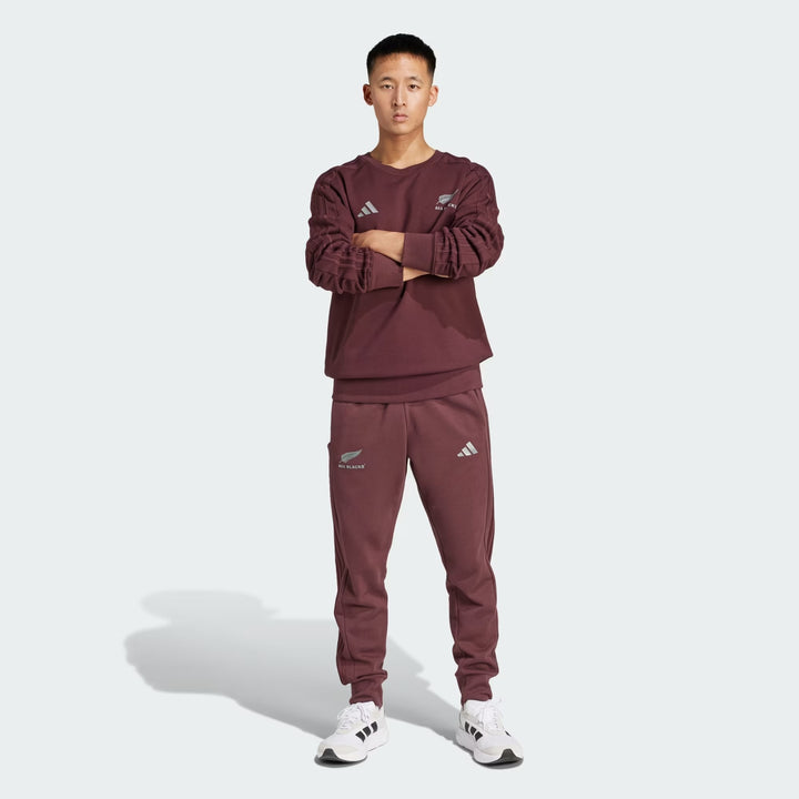 Felpa da uomo adidas All Blacks Aurora Ruby