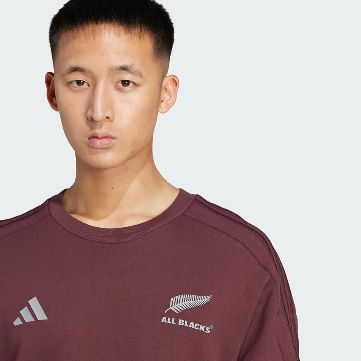 Felpa da uomo adidas All Blacks Aurora Ruby