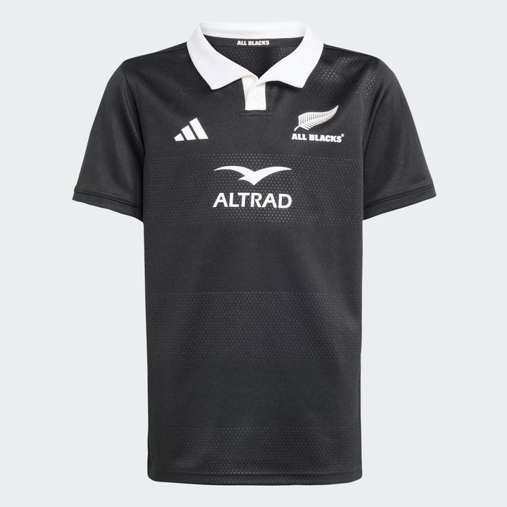 Maillot de rugby domicile adidas All Blacks pour enfant 2025