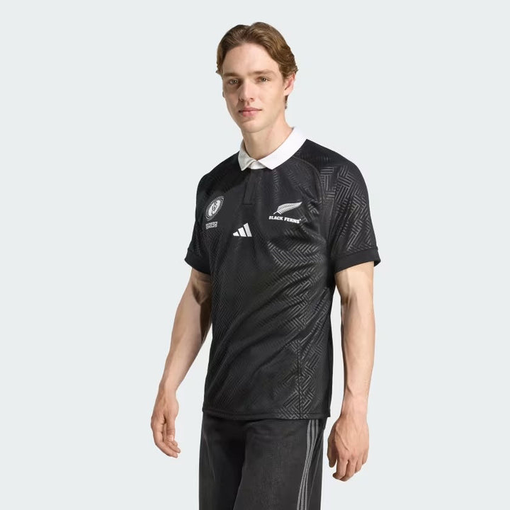 Maillot domicile adidas Black Ferns RWC pour homme