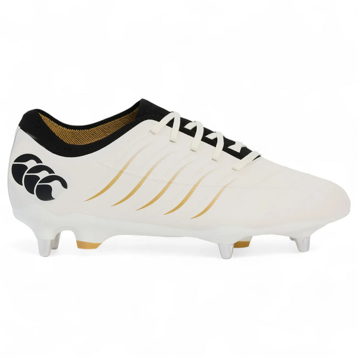 Chaussures de rugby Canterbury Phoenix 2.0 Pro SG blanches