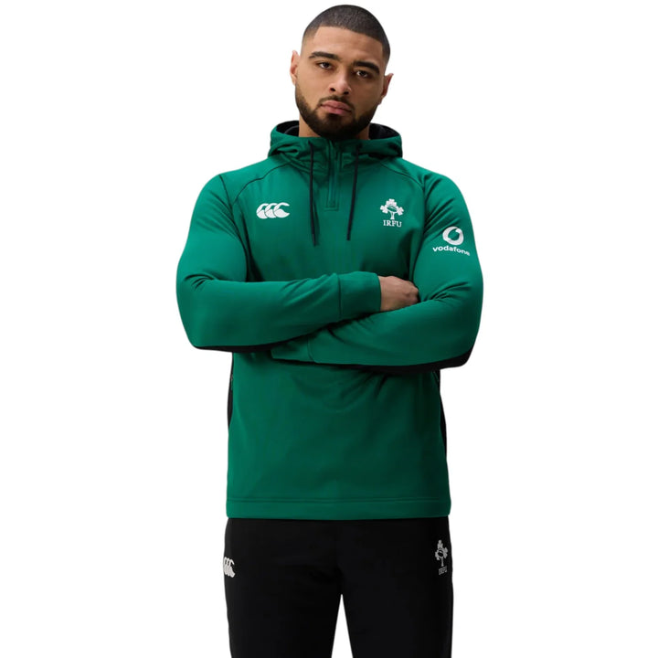 Canterbury Ireland IRFU Rugby Men’s Half-Zip Training Hoodie