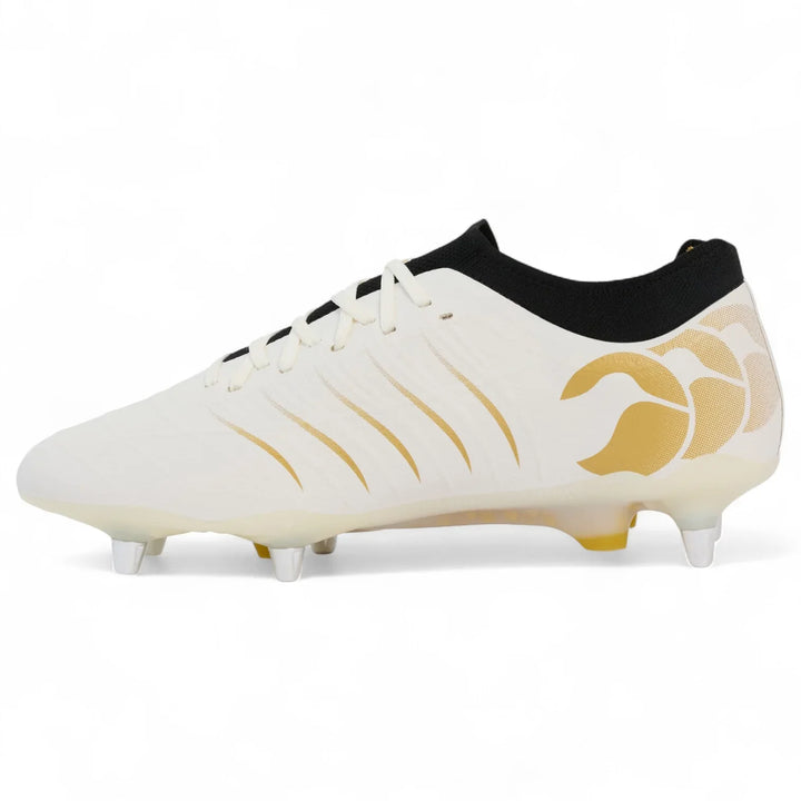 Chaussures de rugby Canterbury Phoenix 2.0 Elite SG blanches