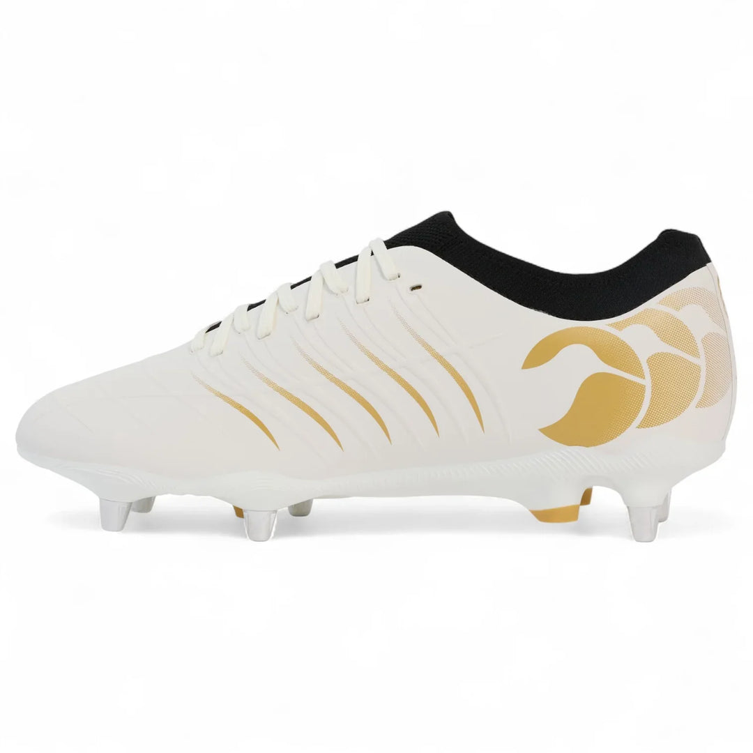 Chaussures de rugby Canterbury Phoenix 2.0 Pro SG blanches