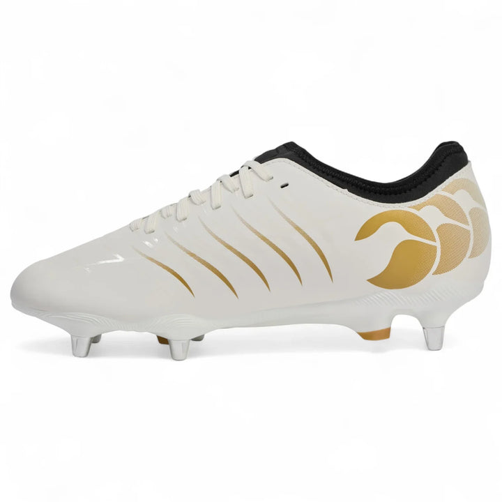 Chaussures de rugby Canterbury Phoenix 2.0 Team SG blanches