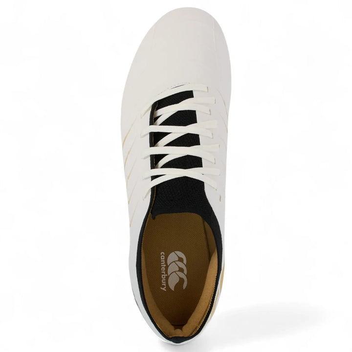 Chaussures de rugby Canterbury Phoenix 2.0 Pro SG blanches