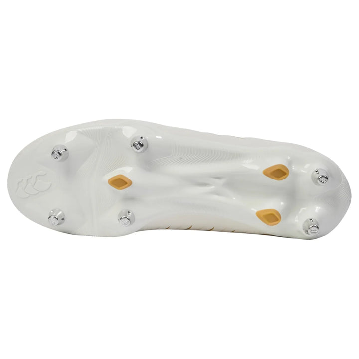 Chaussures de rugby Canterbury Phoenix 2.0 Team SG blanches