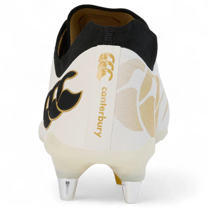 Chaussures de rugby Canterbury Phoenix 2.0 Elite SG blanches
