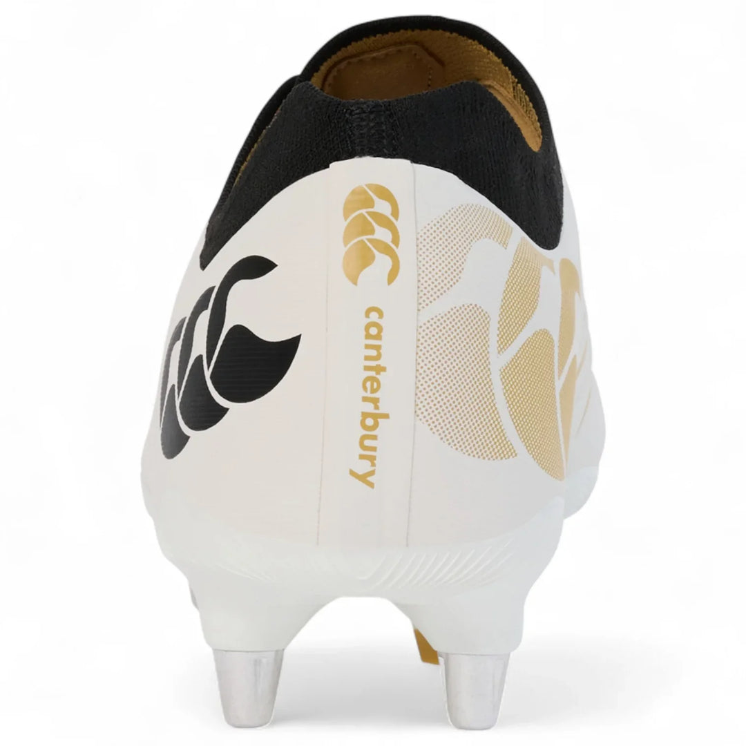 Chaussures de rugby Canterbury Phoenix 2.0 Pro SG blanches