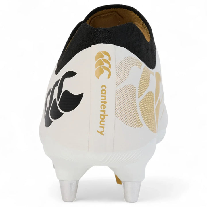 Chaussures de rugby Canterbury Phoenix 2.0 Pro SG blanches