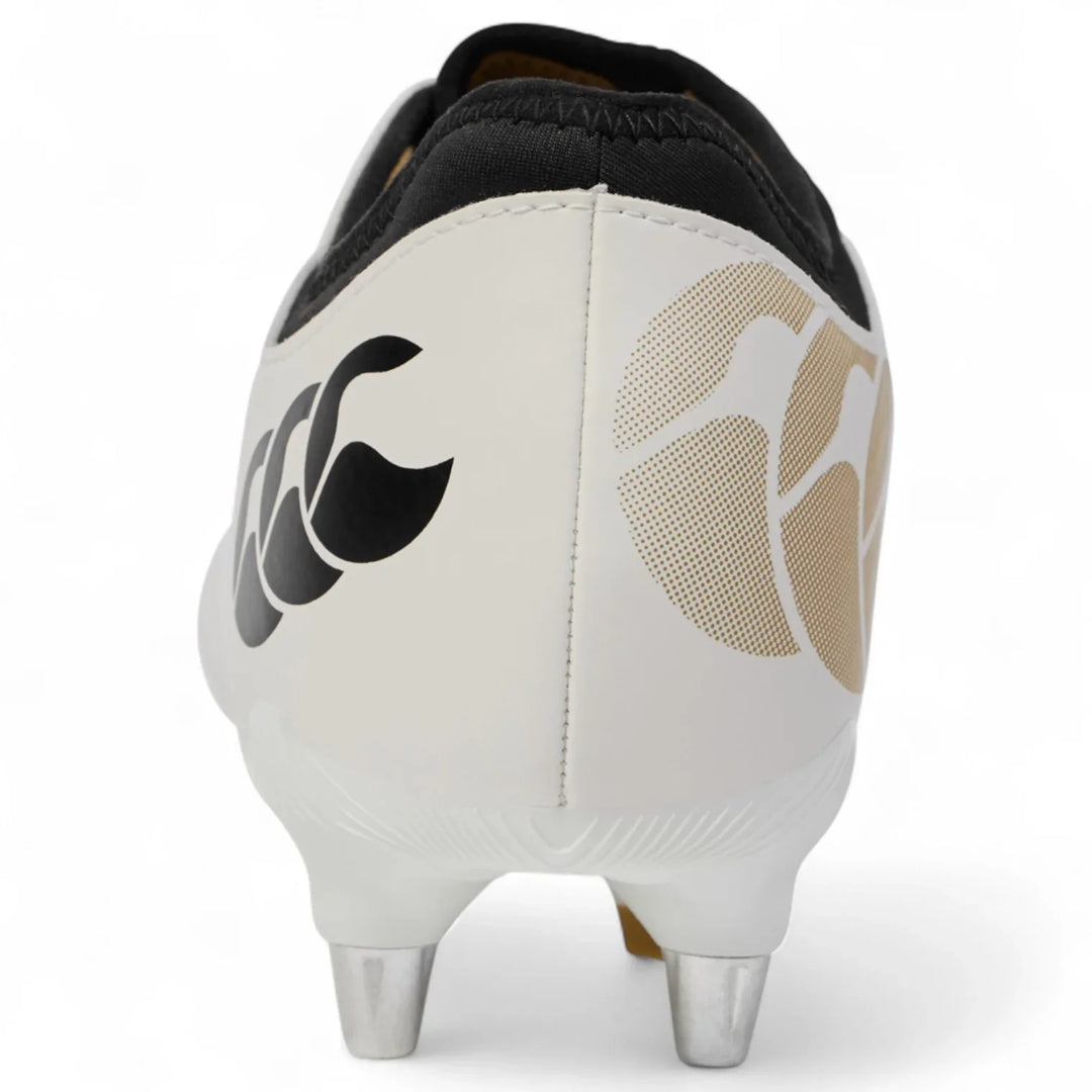 Chaussures de rugby Canterbury Phoenix 2.0 Team SG blanches