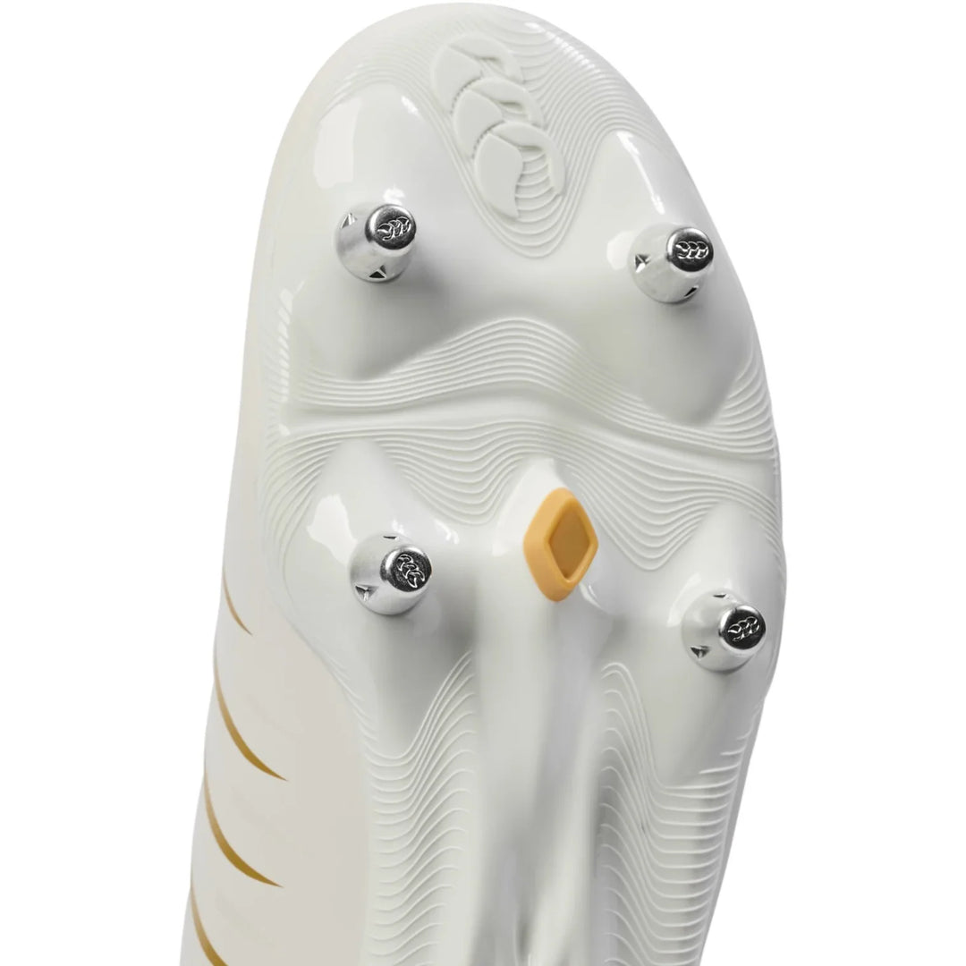 Chaussures de rugby Canterbury Phoenix 2.0 Team SG blanches
