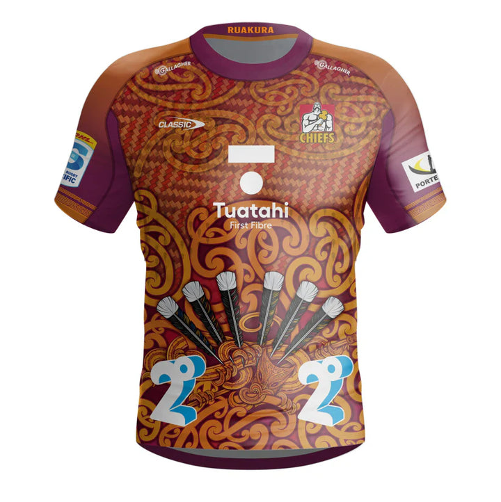 Maillot d'Entraînement pour Hommes Chiefs Super Rugby 2024