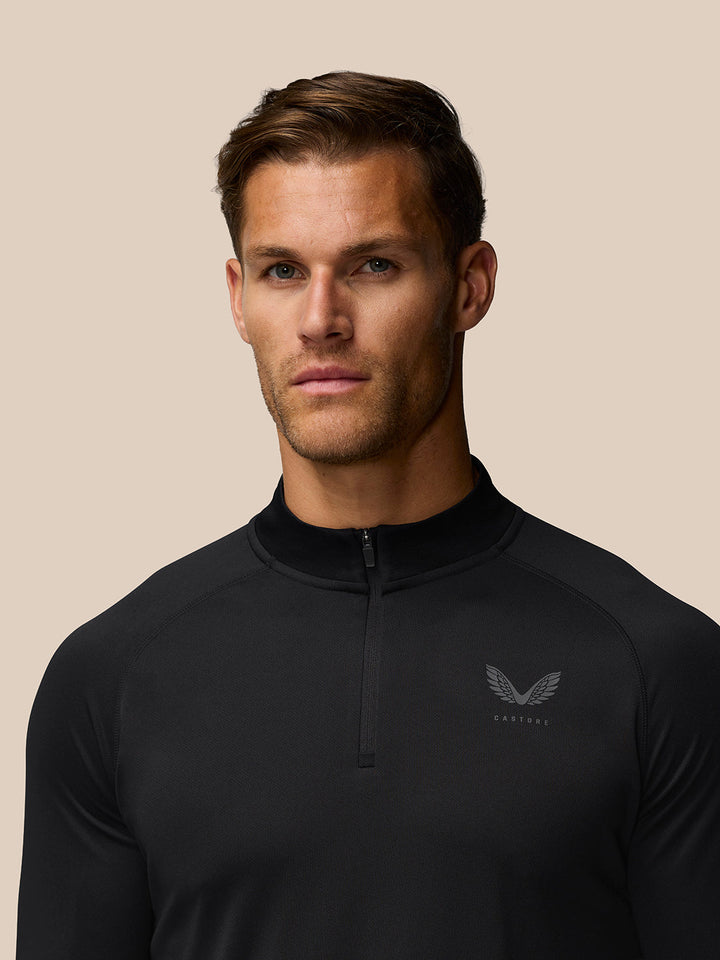 Castore Adapt Training 1/4 Zip Top Men Black