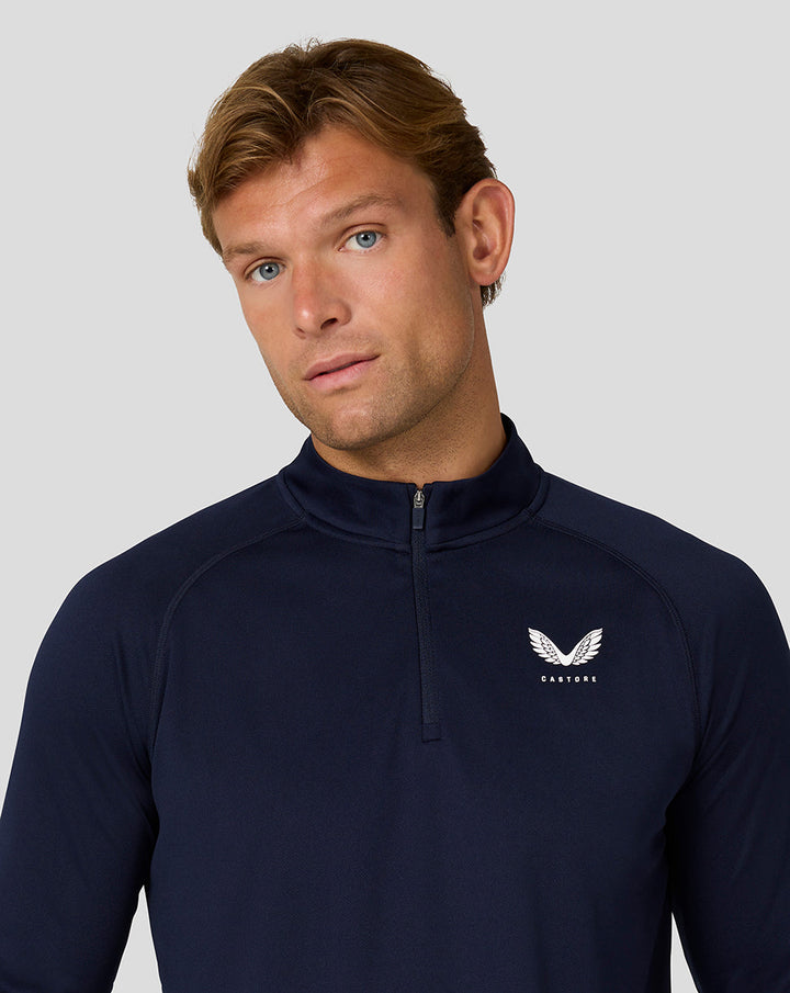 Castore Adapt Training 1/4 Zip Top Men Navy