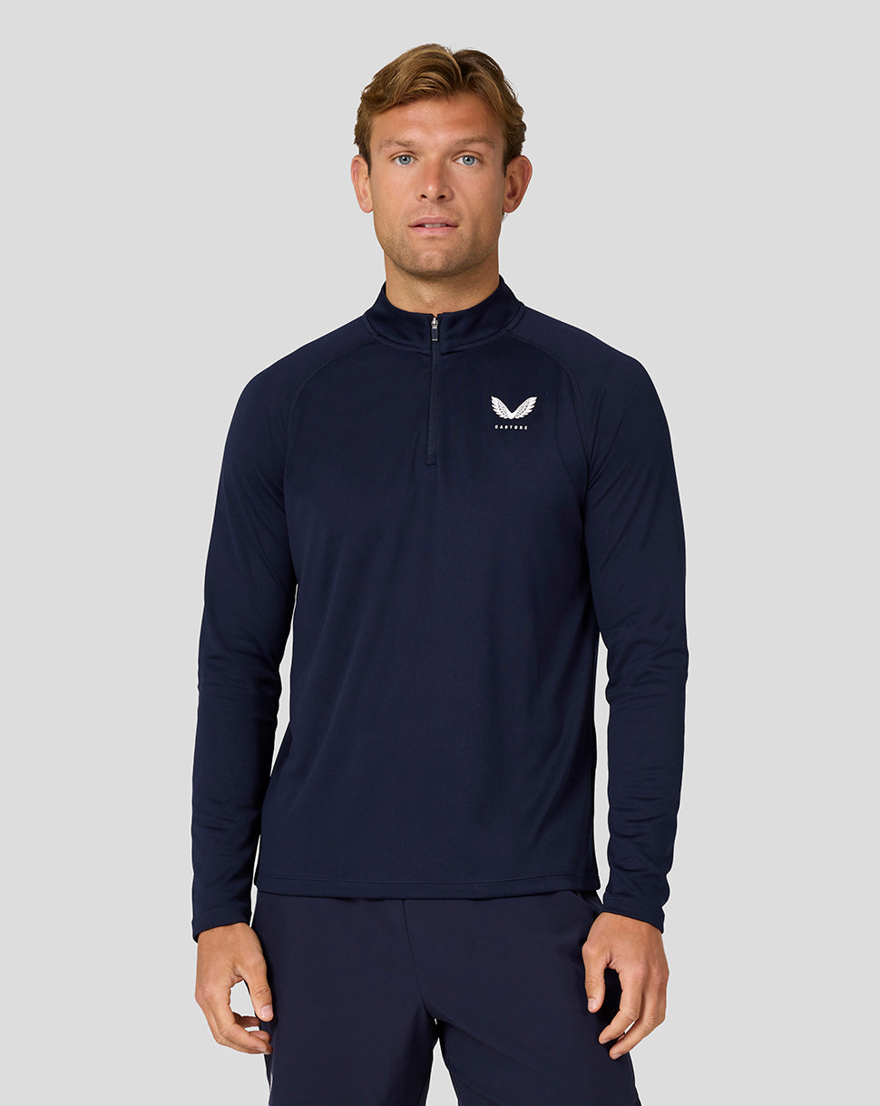Castore Adapt Training 1/4 Zip Top Men Navy