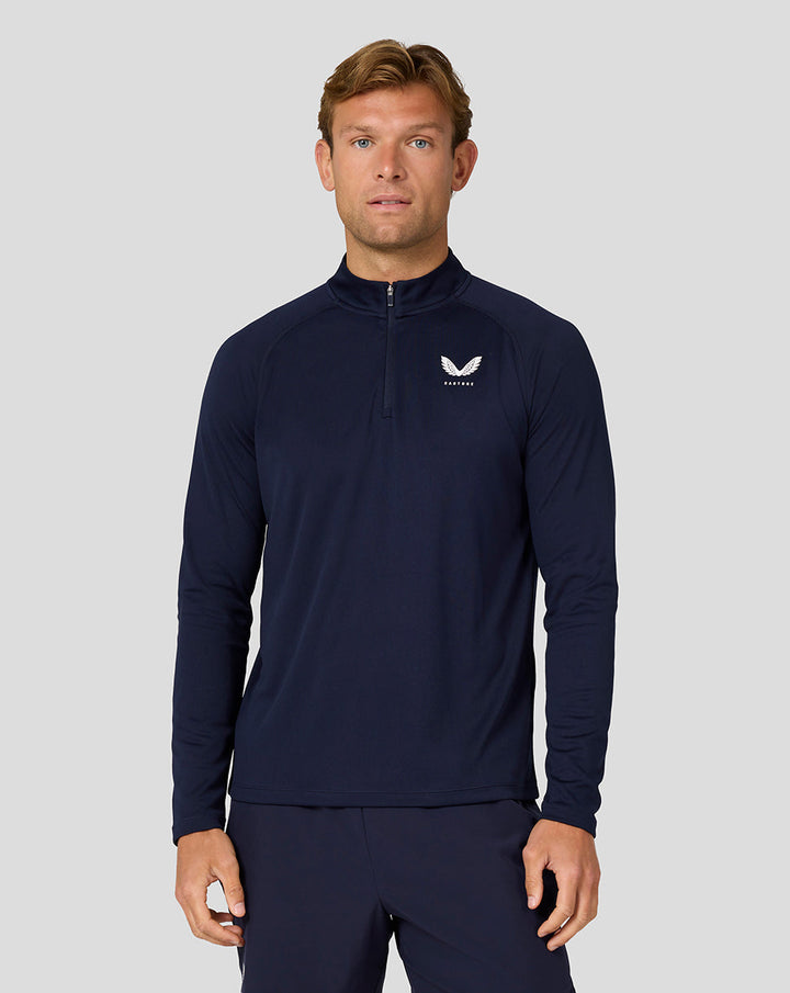 Castore Adapt Training 1/4 Zip Top Men Navy