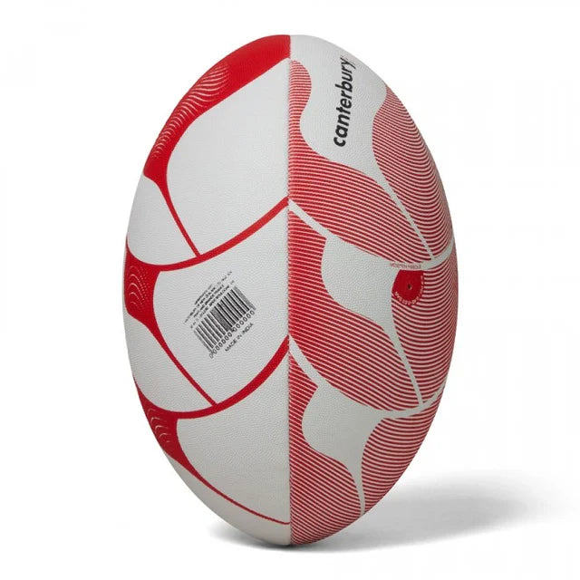 Canterbury Thrillseeker Training Rugby Ball White/Red