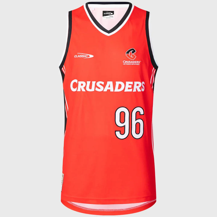 Maillot de Basketball Crusaders Super Rugby Rouge 2025