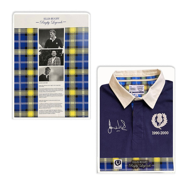 Maglia da rugby scozzese Ellis Rugby Doddie Weir