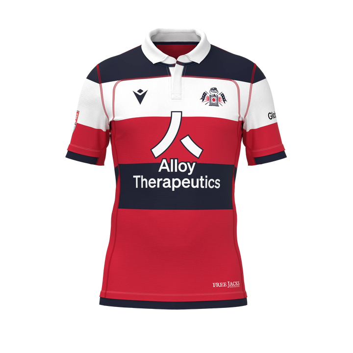 Maglia da trasferta Macron New England Free Jacks 2025 Replica Uomo