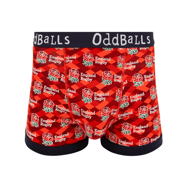 Oddballs England Rugby Union Men's Alternate Boxer Shorts