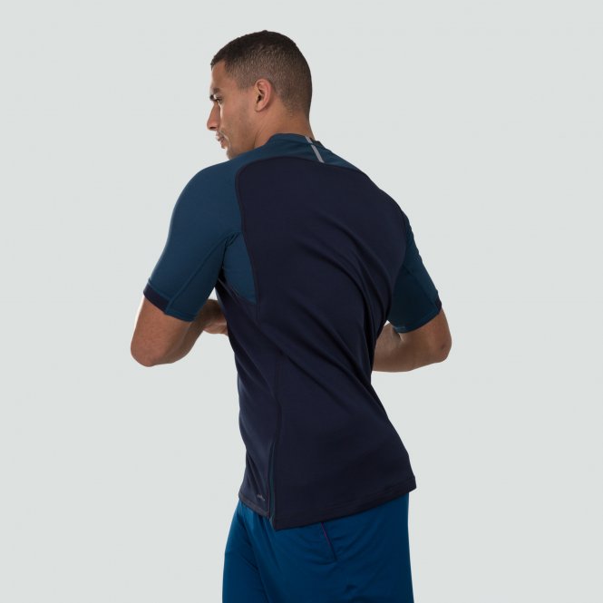Maillot de rugby Canterbury Vapodri Evader bleu marine