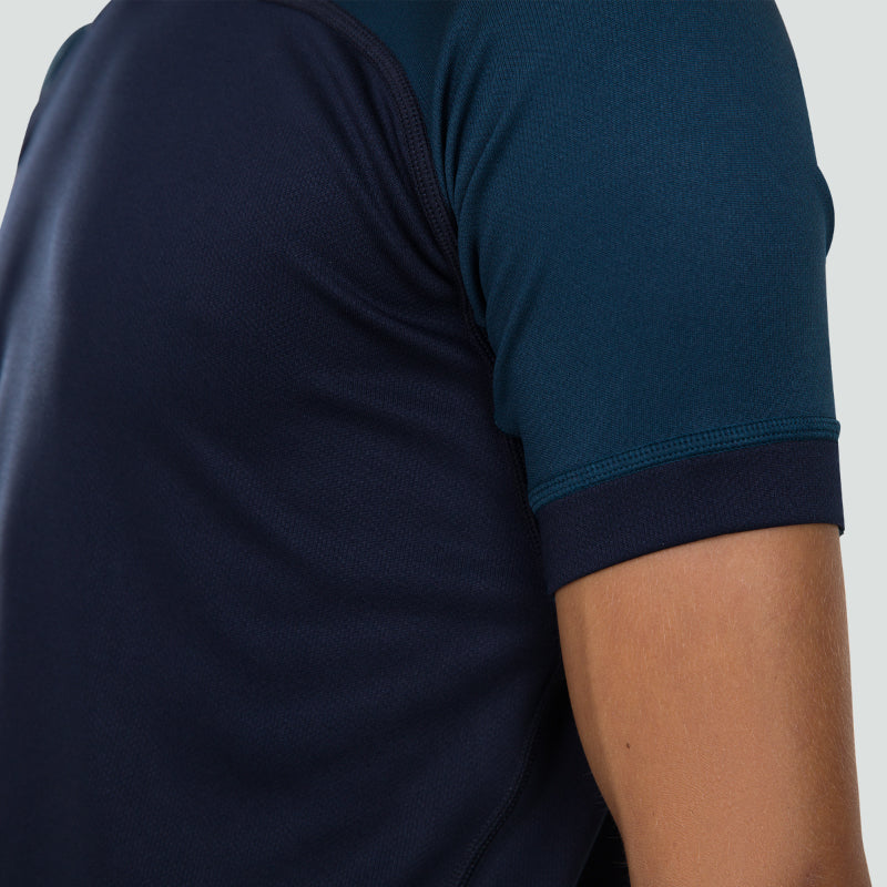Canterbury Evader Rugby Shirt Junior Blu Navy