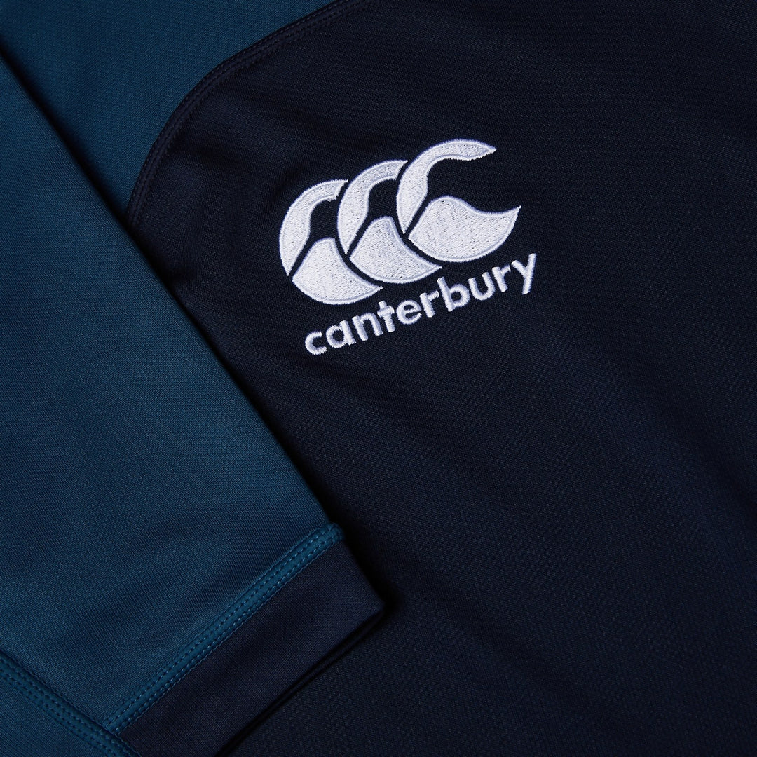 Maillot de rugby Canterbury Vapodri Evader bleu marine