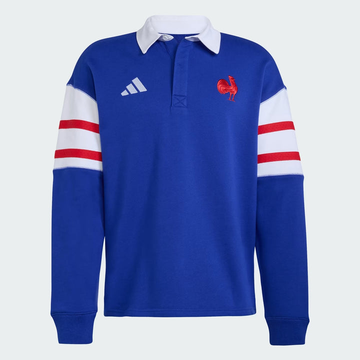 FFR Heritage Rugby Polo Shirt Long Sleeve