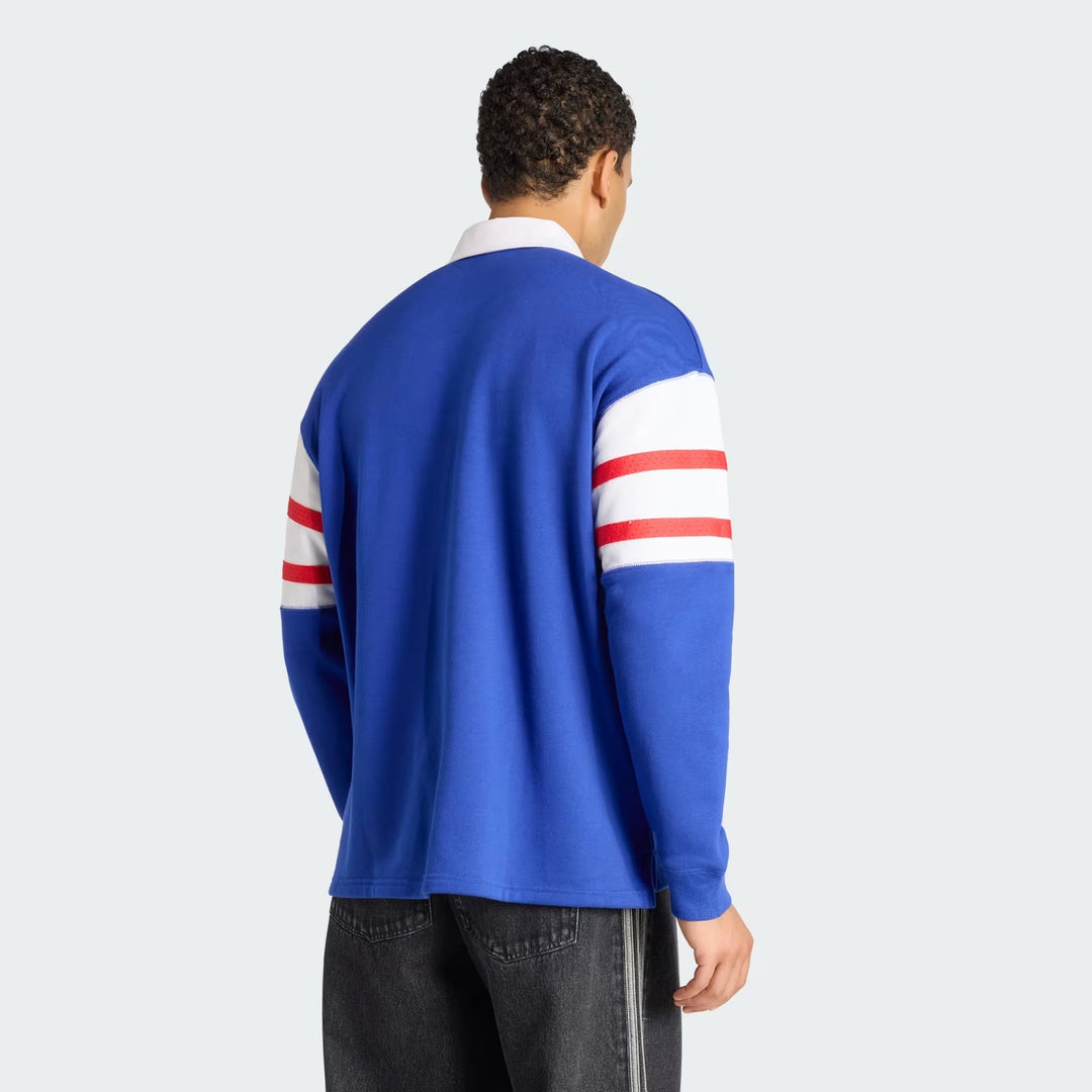 FFR Heritage Rugby Polo Shirt Long Sleeve