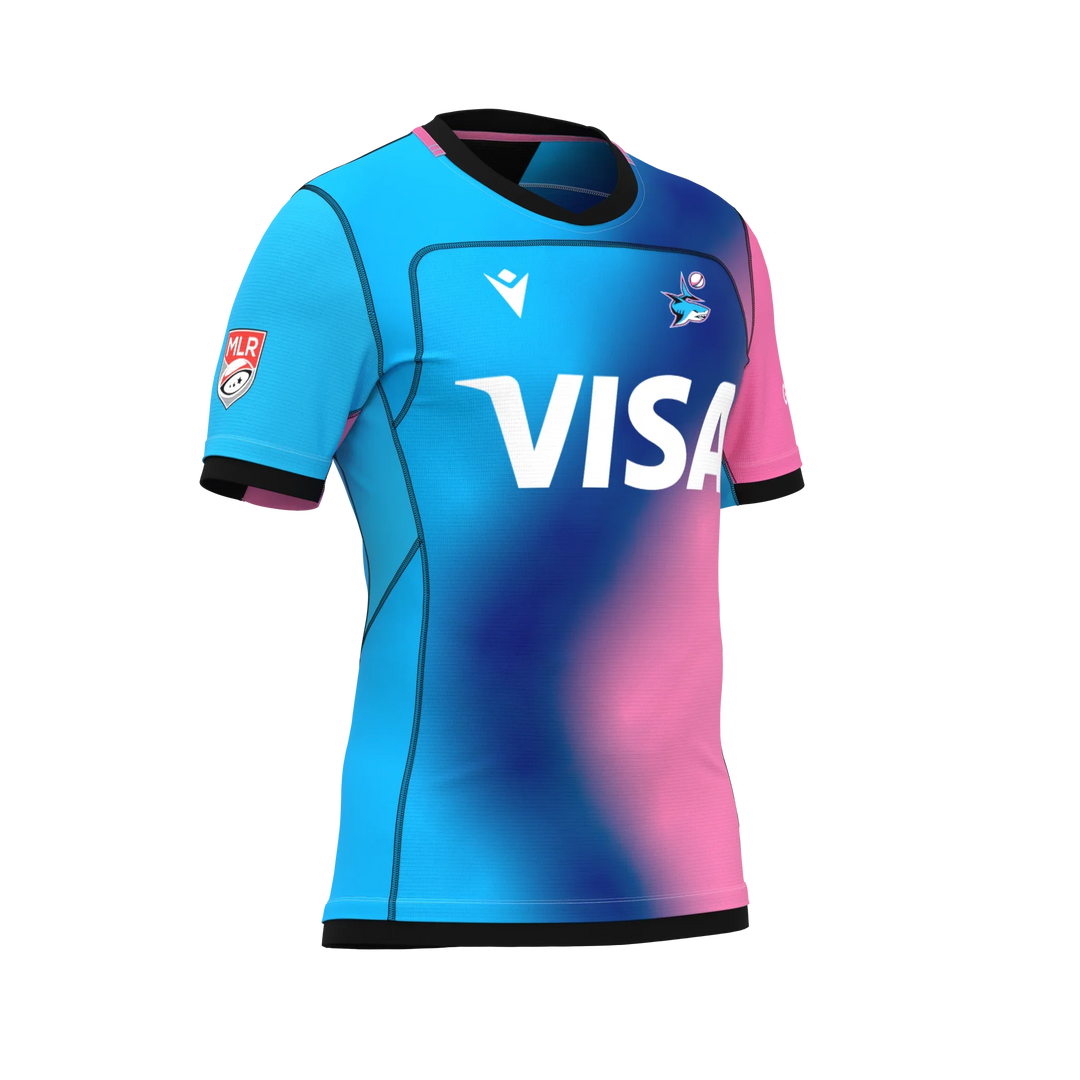 Maillot Macron Miami Sharks 2025 Réplique Domicile Homme