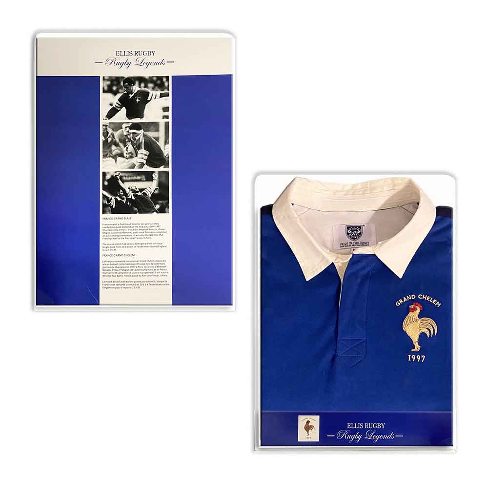 Maillot de rugby Ellis Rugby 1997 France
