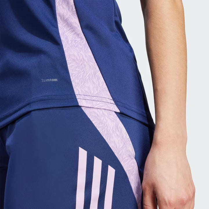 T-shirt adidas France Performance Femme Bleu