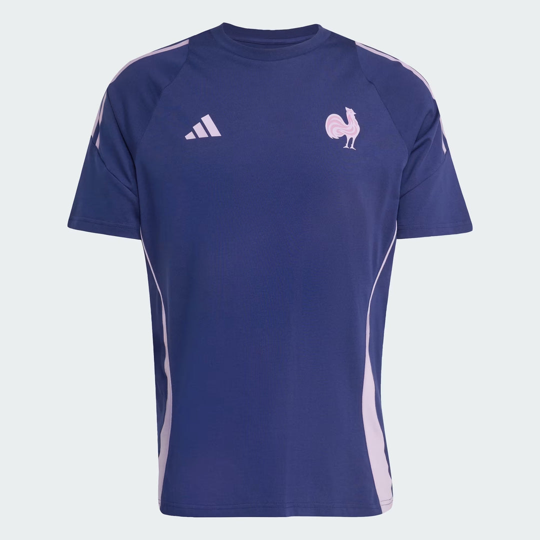 T-shirt en coton adidas France Rugby pour homme