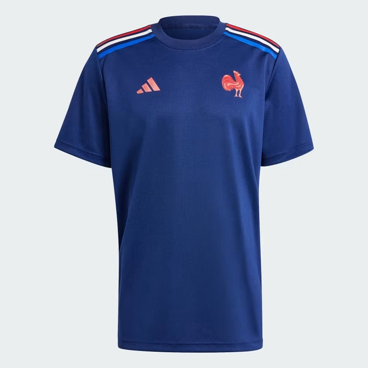Maglietta Adidas France Rugby Home Supporter da uomo