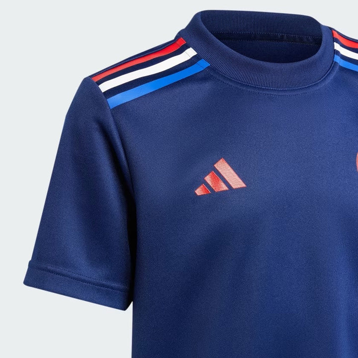 Maglietta Adidas France Rugby Home Supporter per bambini
