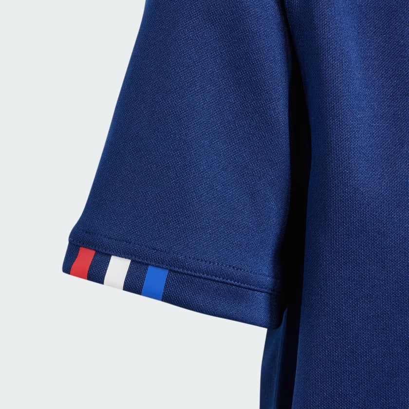 Maglia da rugby Adidas France Home per bambini