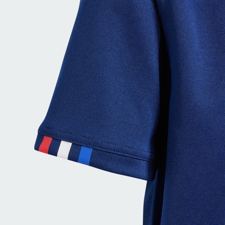 Maglia da rugby Adidas France Home per bambini